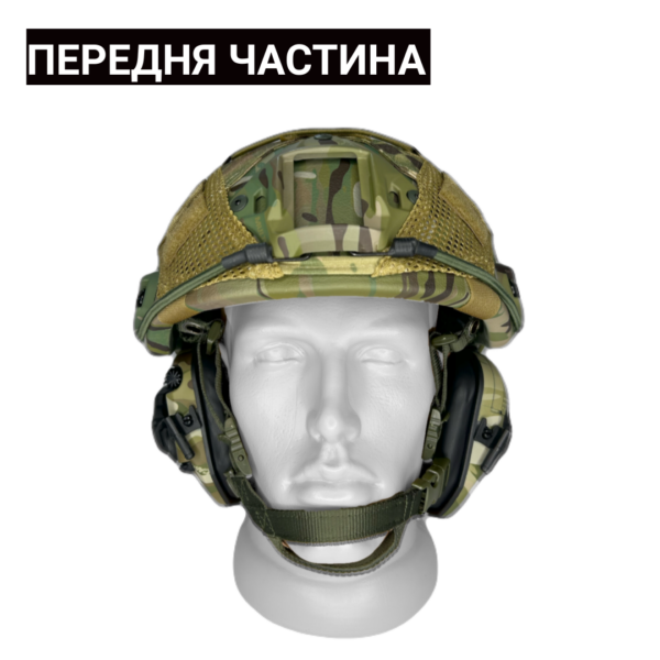 Балістичний комплект Шолом FAST з Активними Навушниками Walker’s Razor Patriot (MultiCam) - Зображення 4