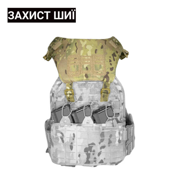 Балістичний Захист Шиї (лежача) 1-го класу по ДСТУ (мультикам/піксель) - Зображення 6
