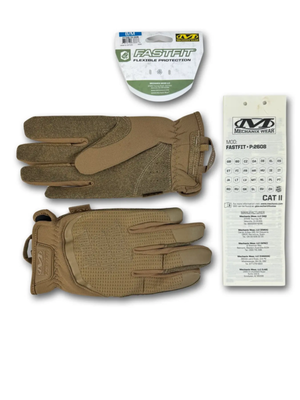 Рукавички MECHANIX TACTICAL FASTFIT Койот Розмір S - Зображення 3