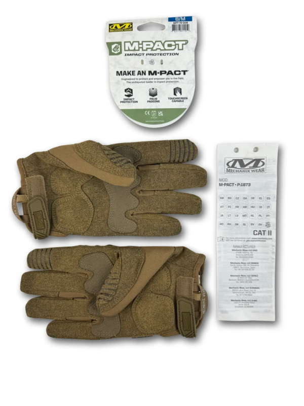 Рукавички MECHANIX M-PACT Койот Розмір S - Зображення 3