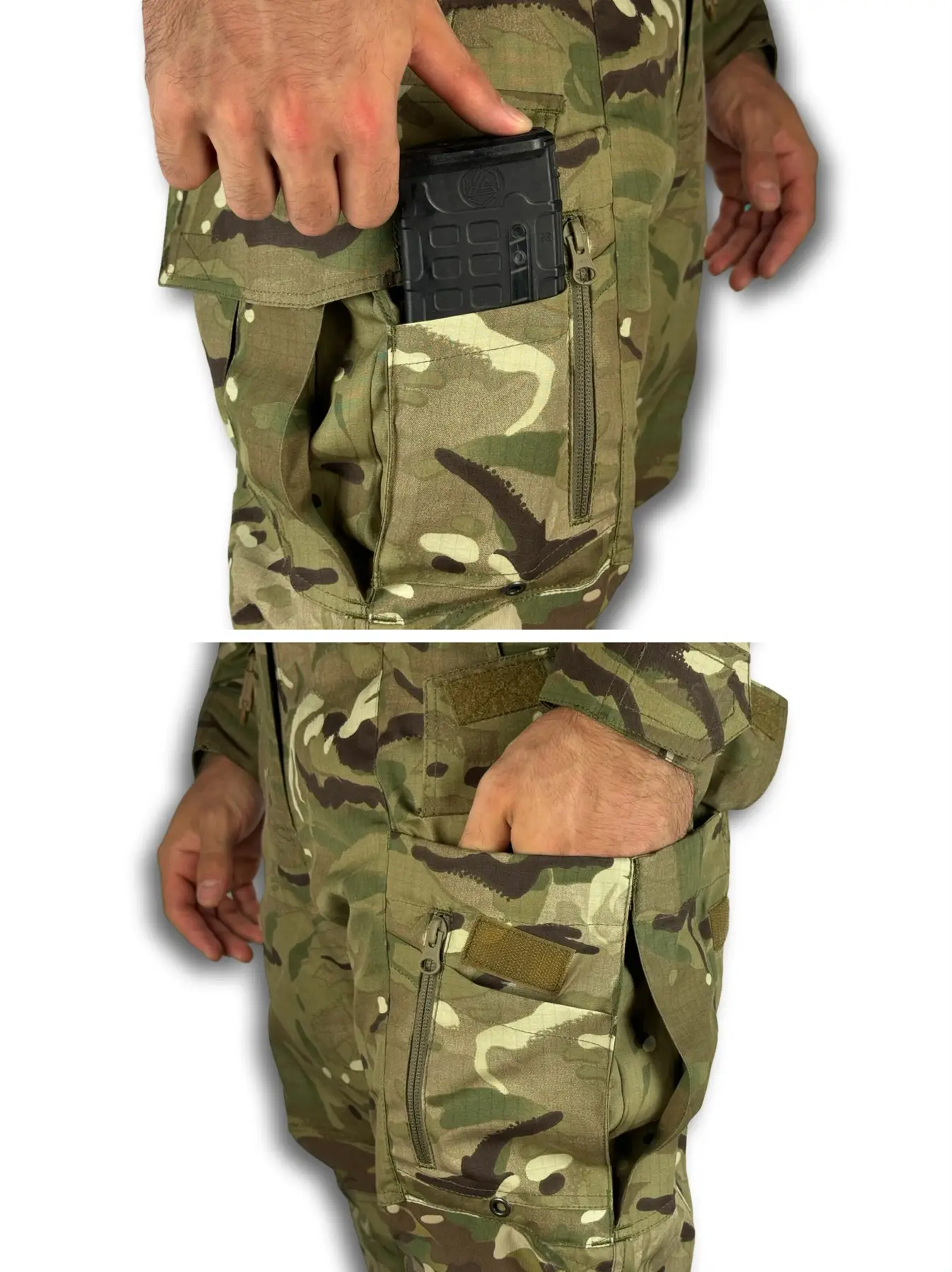Тактичні штани Raptor «FLEX» з наколінниками та еластичними вставками Мультикам - Зображення 9