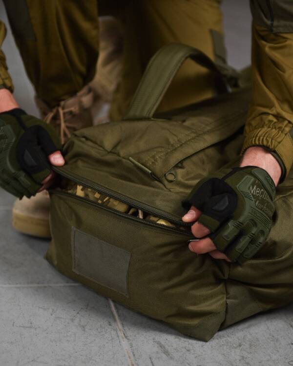Баул тактичний Cordura олива ВТ2002 - Зображення 4