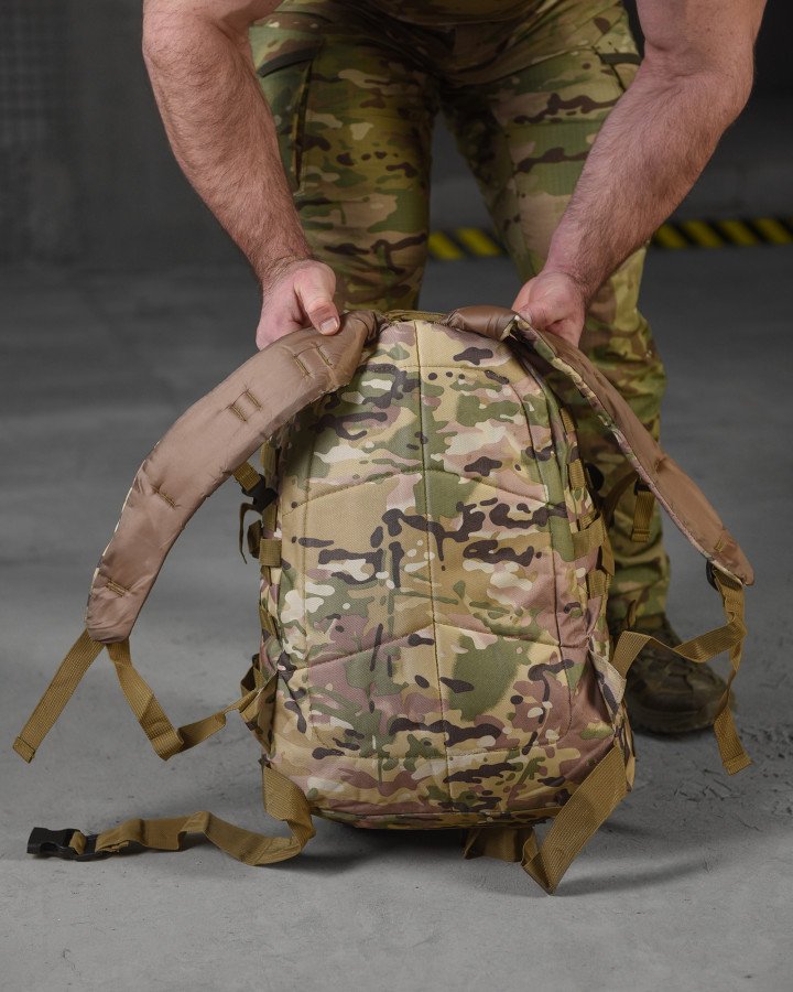 Штурмовий тактичний рюкзак UNION Multicam ВТ2543 - Зображення 9