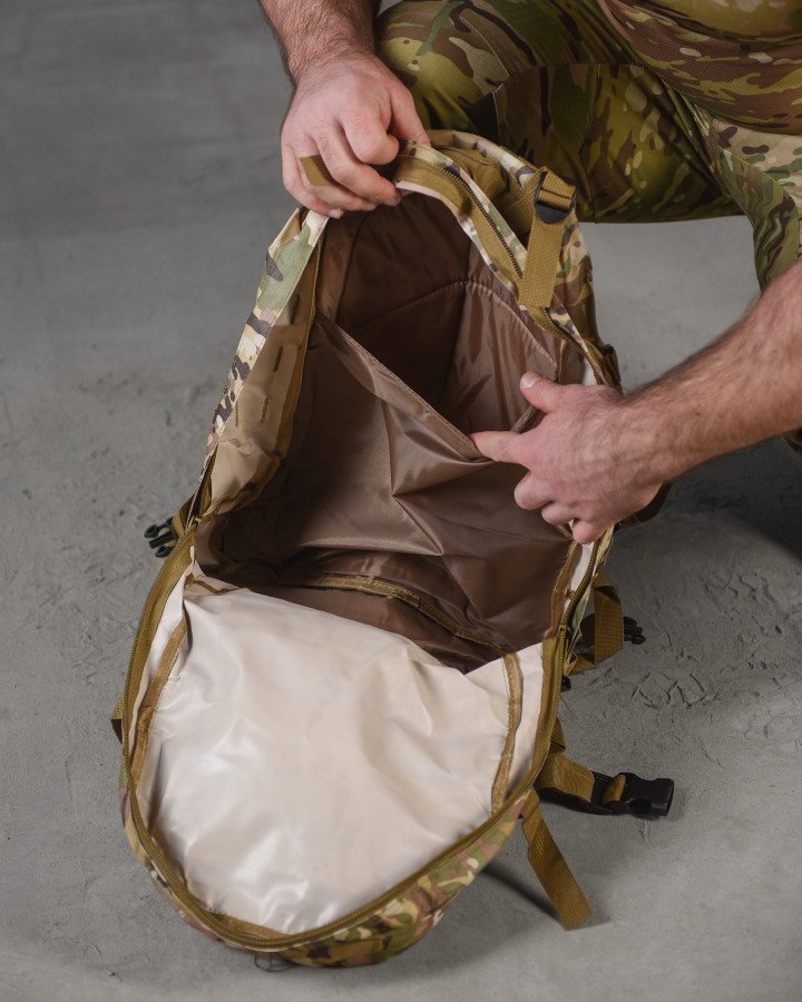 Штурмовий тактичний рюкзак UNION Multicam ВТ2543 - Зображення 6