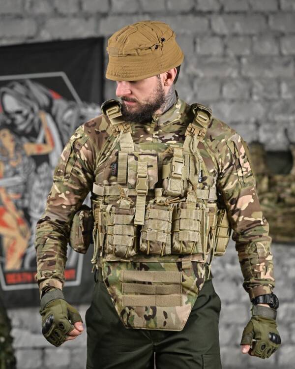 Плитоноска Attack STATIX Multicam ДЛ6477 - Зображення 2