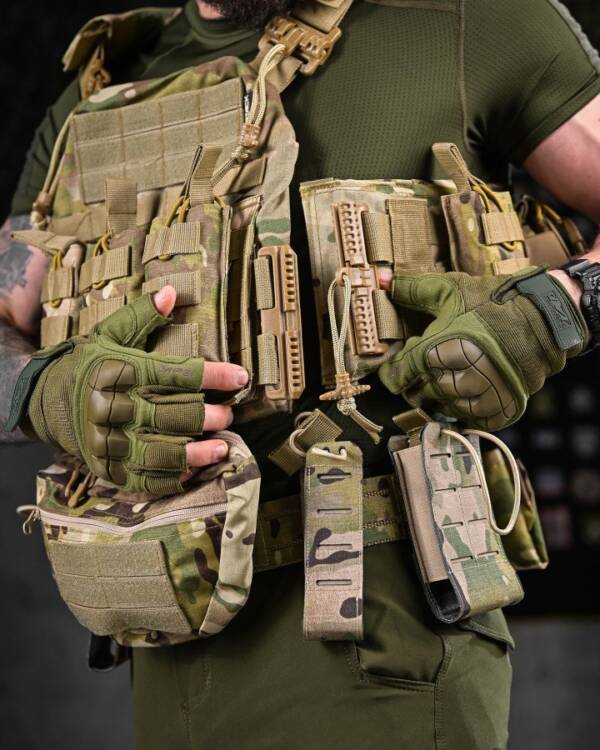 Плитоноска + РПС ATACK TIMUCHIN Multicam ДЛ7140 - Зображення 8